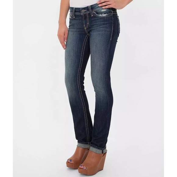 Buckle BKE Payton Denim Straight Leg Stretch‎ Jean size 28 - Picture 1 of 10